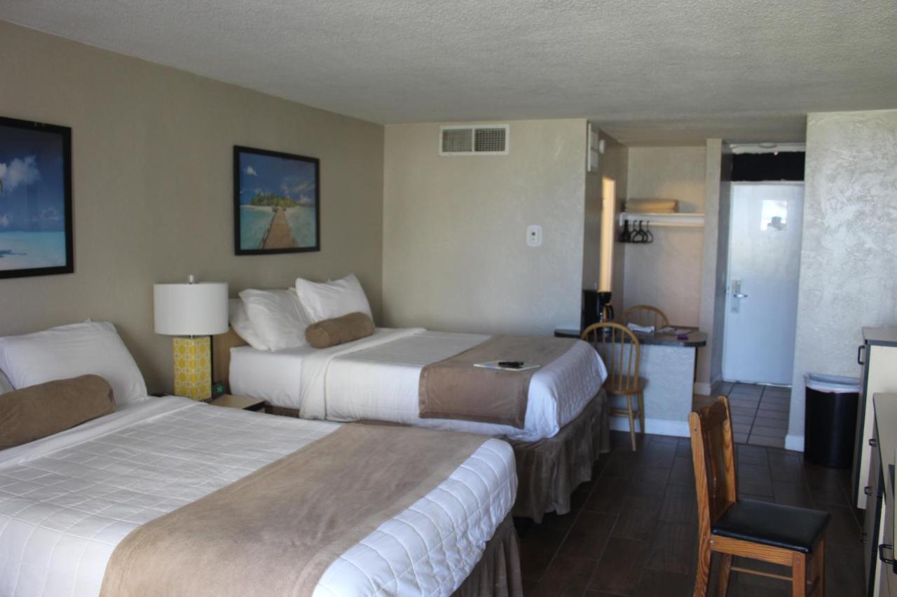Partial Ocean View Two Double Beds