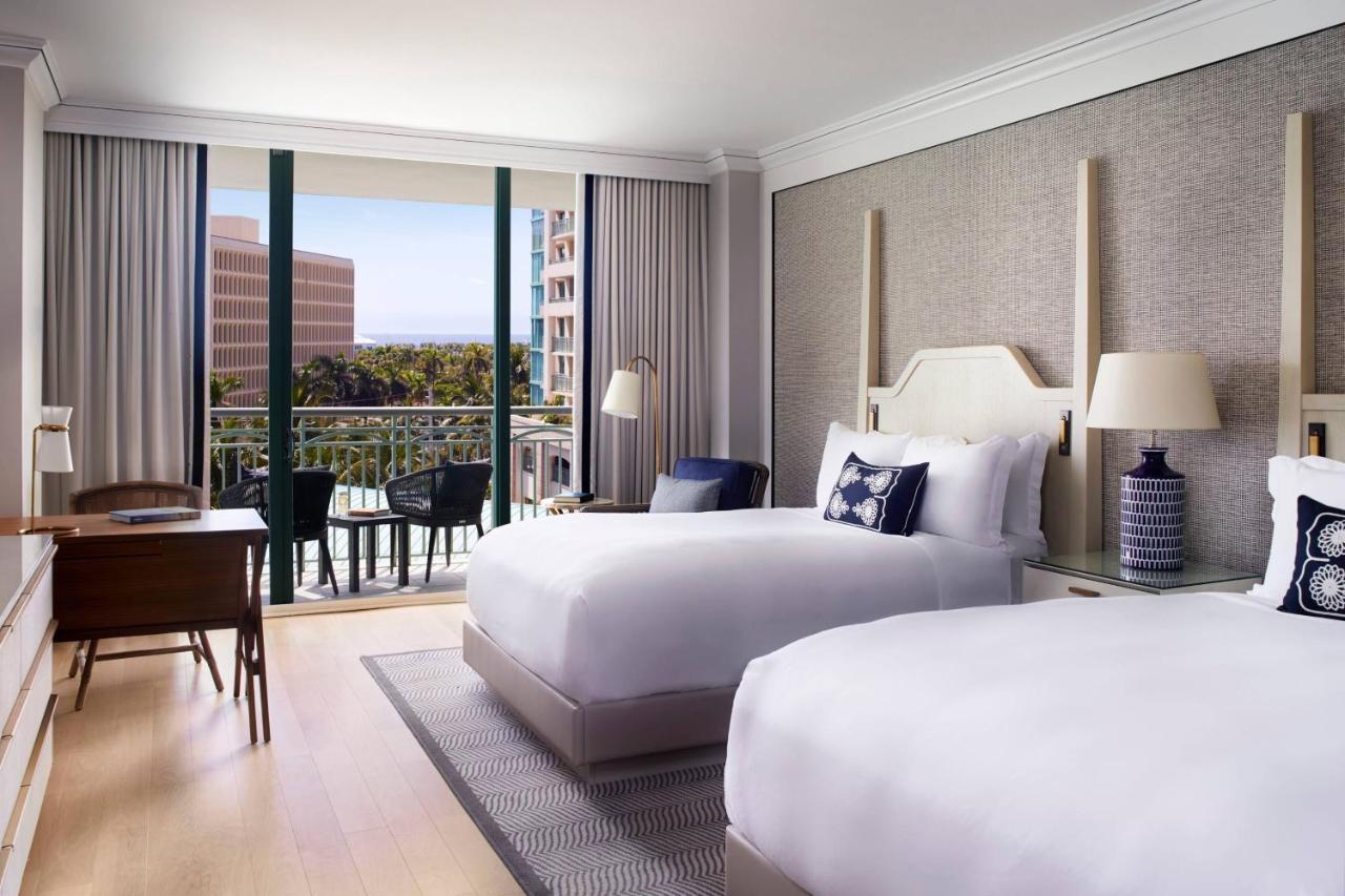 Guest Room Two Queen Beds Balcony Partial Bay View