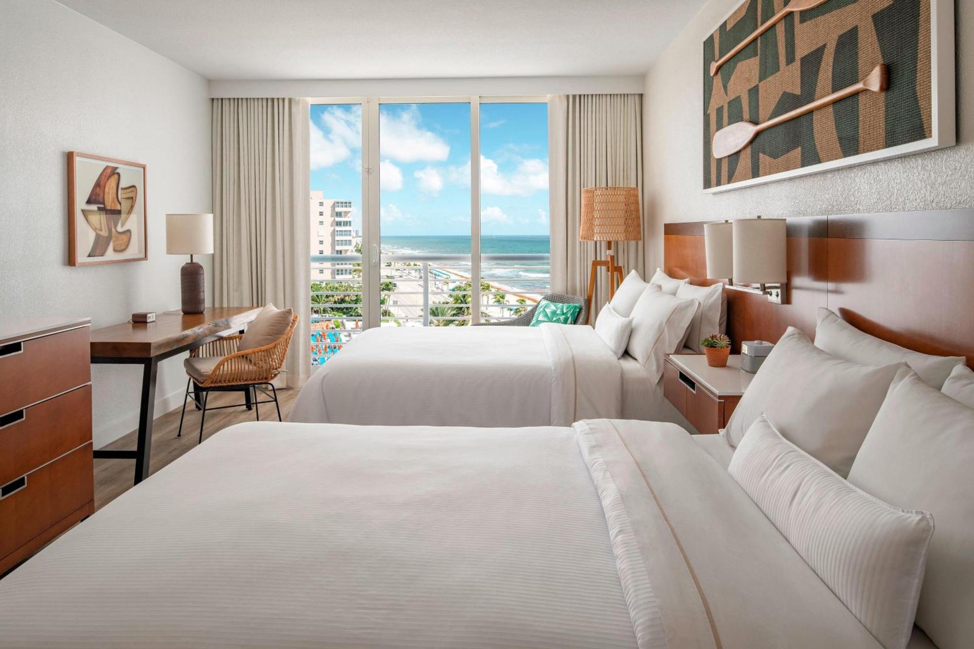 Guest room, 2 Double, Partial ocean view