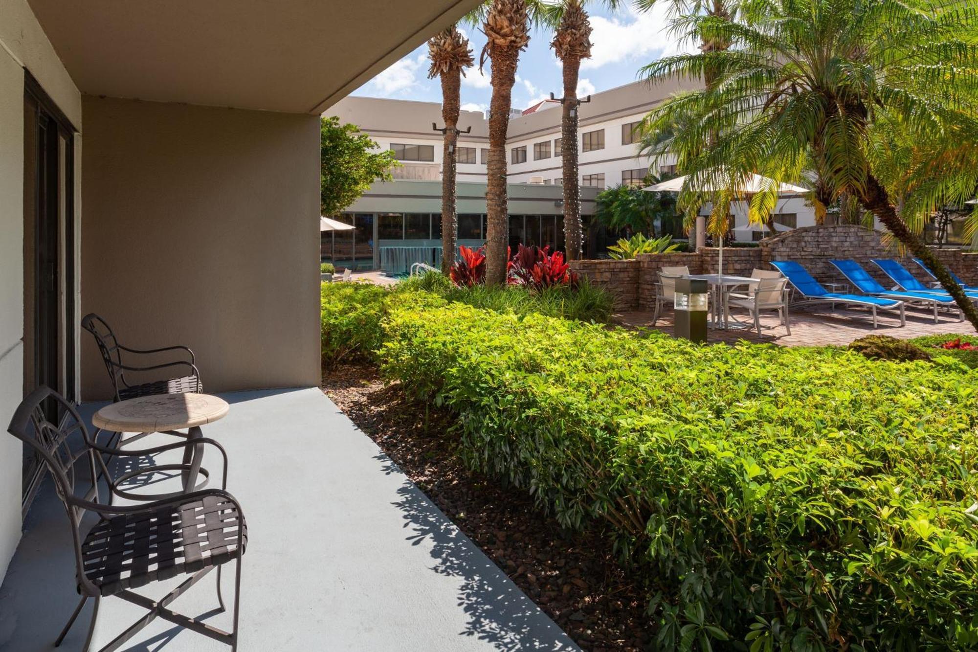 One-Bedroom Suite Patio Pool View