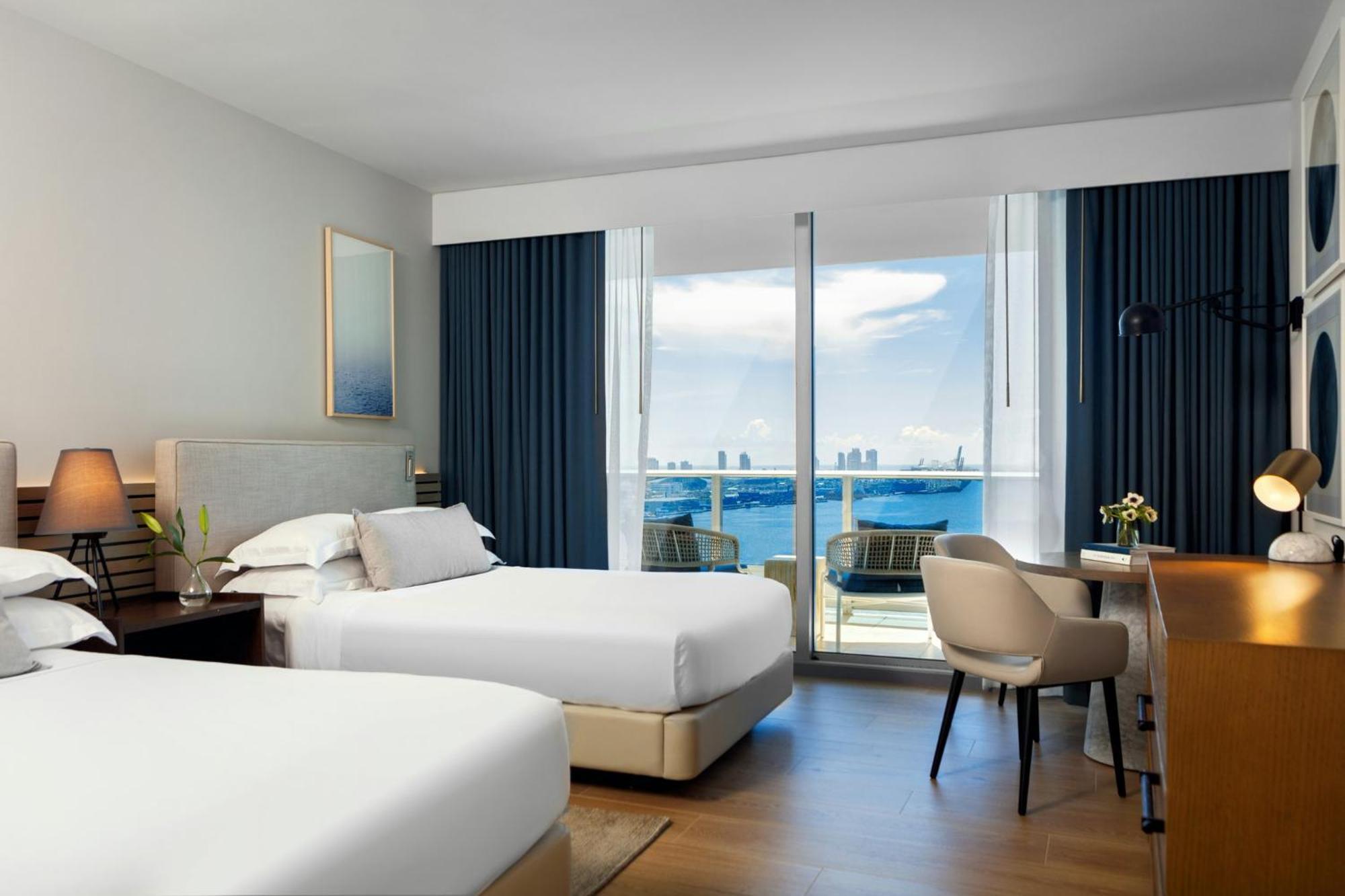 Double Room Two Double Beds Water View
