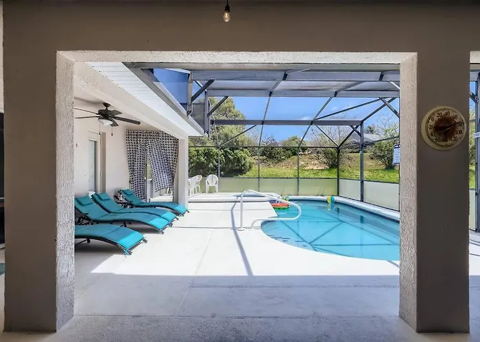 New Modern Relaxing 4 Bedroom Pool Villa Near Disney'S Parks