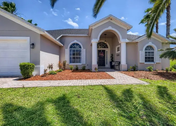 New Modern Relaxing 4 Bedroom Pool Villa Near Disney'S Parks