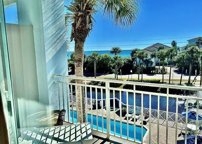 Sea La Vie At Gulf Place In Santa Rosa Beach With Gulf Views This Condo Is Located In The Cabanas Building #308, Access To 4 Pools W Spas, Tennis Court & Private Beach Access, 2 Beach Chairs & Pool Towels, Sleeps 4, Onsite Restaurants & Shopping For