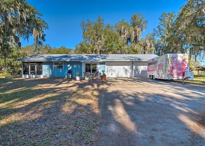 Waterfront Studio W/ Dock Access In Inglis!