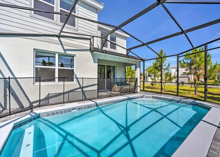 5 Bedroom Private Pool Home 15 Min To Disney World, Davenport