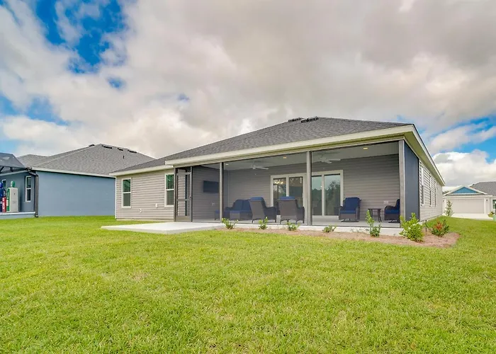 Pool Access & Screened Patio: Home In The Villages