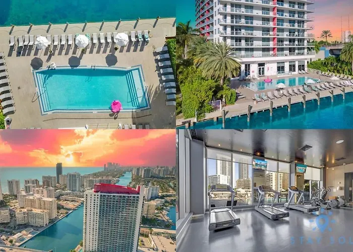 Near Beach - Balcony With View - Pool - Gym