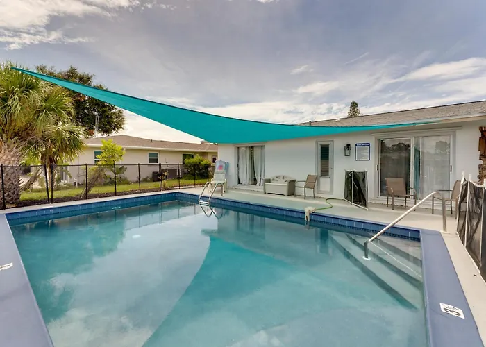 Heated Pool: Canal-Front Rotonda West Retreat