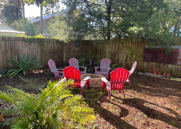 3Br/3Ba Charming Key West Style Home In Downtown Saint Augustine