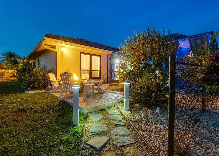 Punta Gorda Canal Home W/ Private Pool!