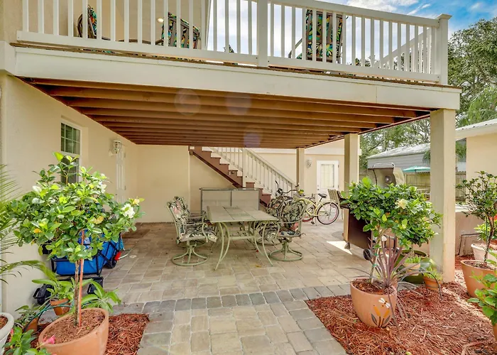 St Augustine Apt W/ Hot Tub Access ~ 1 Mi To Beach