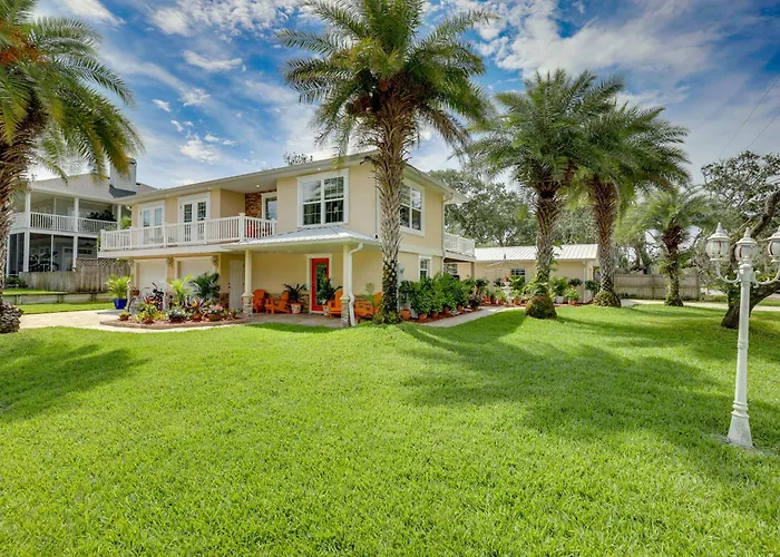 St Augustine Apt W/ Hot Tub Access ~ 1 Mi To Beach