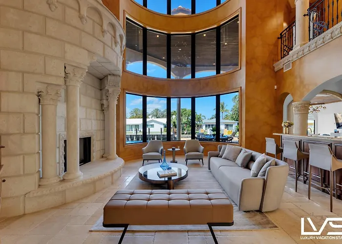 Villa Rhodes Palatial Waterfront Beach Estate