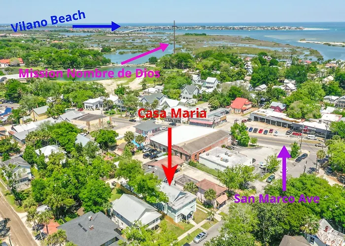Casa Maria 3- Historic Charming Apt, Steps To Everything Downtown!