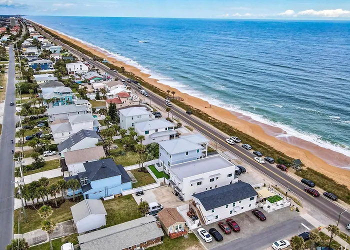 Ocean Front Flagler Beach Sleeps 5 People