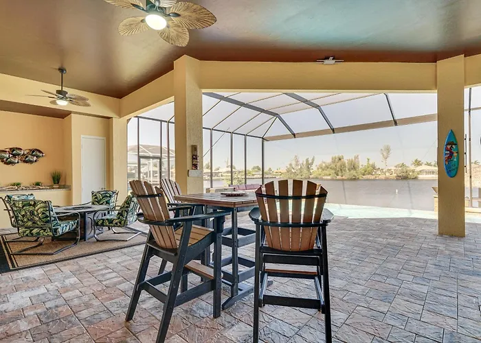 Lakefront Home W/ Private Dock In Cape Coral!