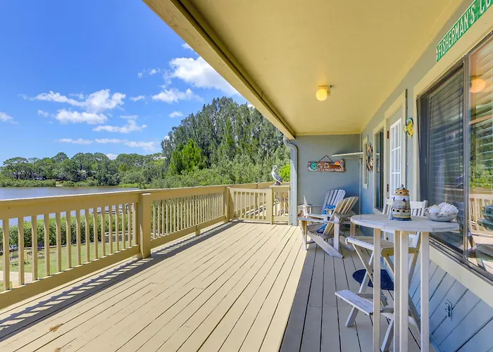 Waterfront Duplex W/ Dock & Views: Near Town!
