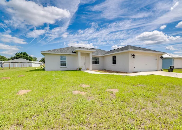 Newly-Built Home W/ Yard + Patio In Inverness!