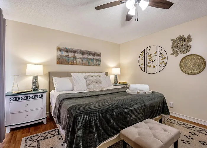 Townhome In Pbg, King Bed, Pergola, Bbq & Fire Pit