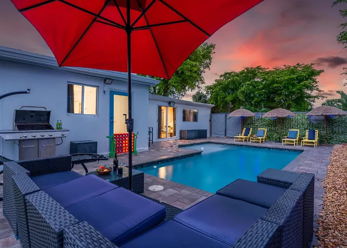 Surfari Pompano! Heated Pool Home 9 Mins To Beach
