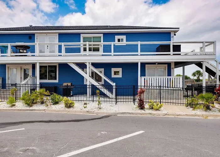 Be A Nomad - Oceanfront 3Br Top Floor Jacksonville Beach Family Condo