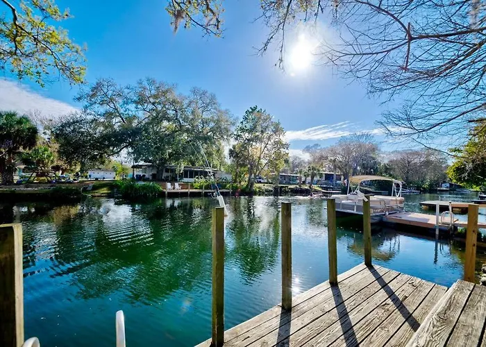 Mermaid Cove - Waterfront Home With Paddlecraft Direct Weeki Wachee River Access