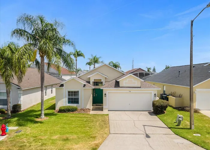 Amazing 4 Bedrooms 3 Bath With Private Pool, Near Disney And Universal!