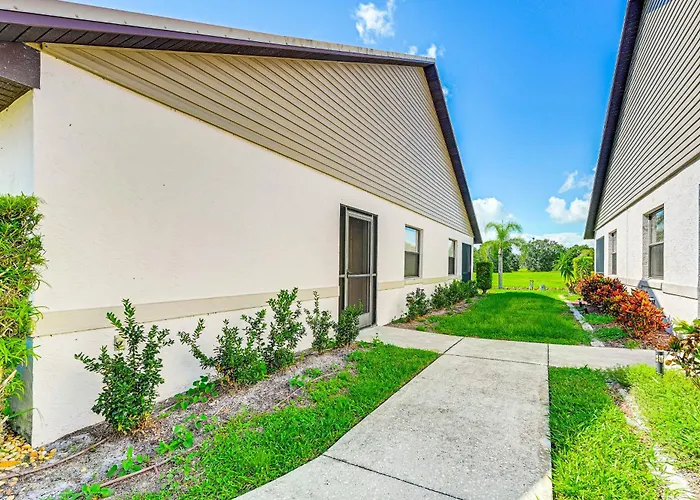 Sunny Canal-View Villa W/ Lanai In Sebring!