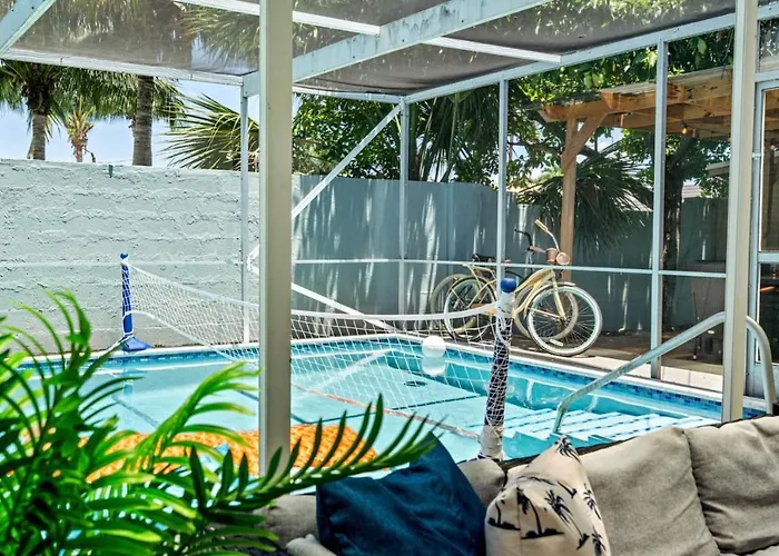 Beachside Escape Poolhouse W Game Room, Grill