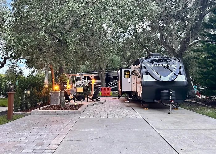 Camper Rv In River Ranch