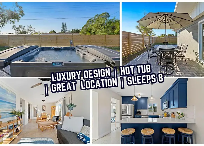 Luxury Design, Hot Tub, Close Proximity To Beach