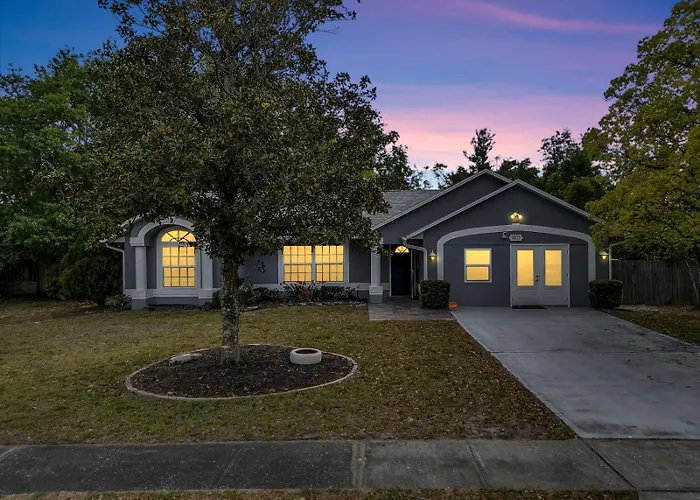 Entire House With Hot Tub Close To Orlando Disney And Beach