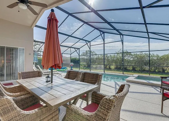 521 Lovely 4 Bedroom Villa With South Facing Pool And Spa