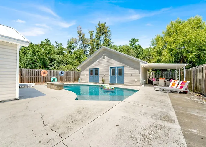 Luxe Pool Casita W Saltwater Pool 25 Min To Pcb