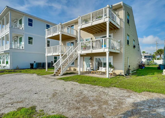 Steps To Shore: Studio W/ Patio In Flagler Beach