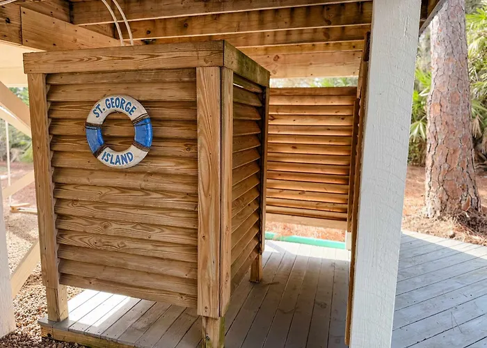 Canal Front Pet Friendly Boat Dock St George Island-Beach Access