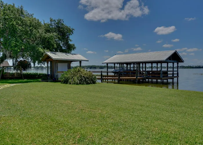 Waterfront Lake Placid Home With Private Dock!