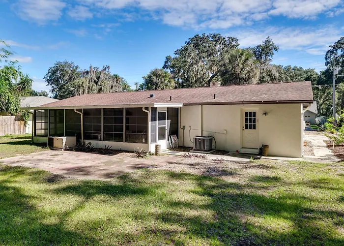 Bring Your Boat! Canal-Front Tavares Home W/ Dock