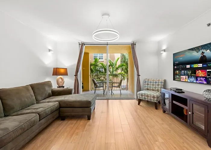 Yacht Club Miami Suite 1Br And 1Ba With Pool Free Parking Gym & Jacuzzi