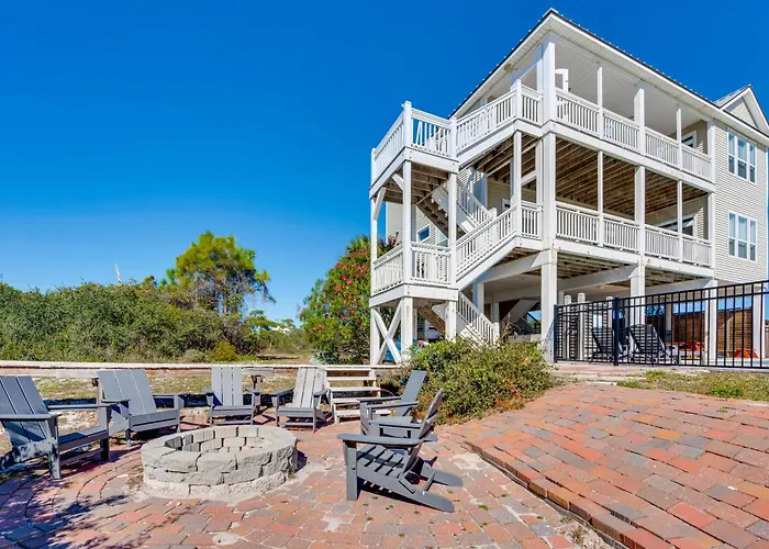 Beachfront Paradise W/ Pool On St. George Island!