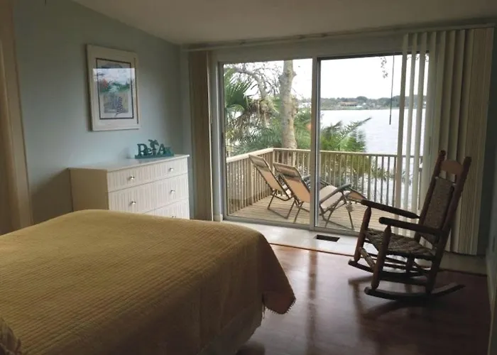 Waterfront Cottage Rental With A Dock On The San Sebastian River, Florida