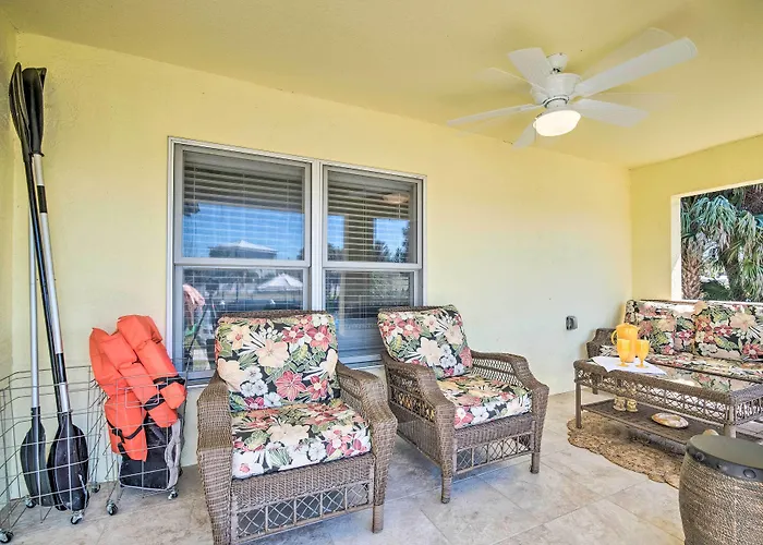 Waterfront Home On Canal W/ Dock & Pedal Boat!