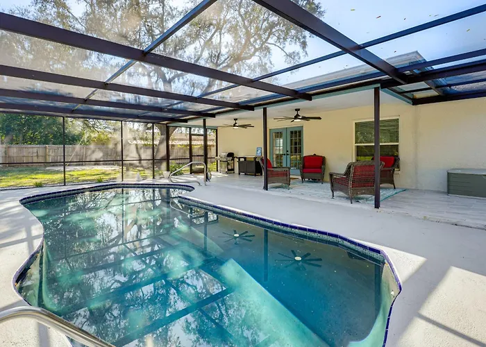 Modern Coastal Escape 1 Mi To Anclote River Park