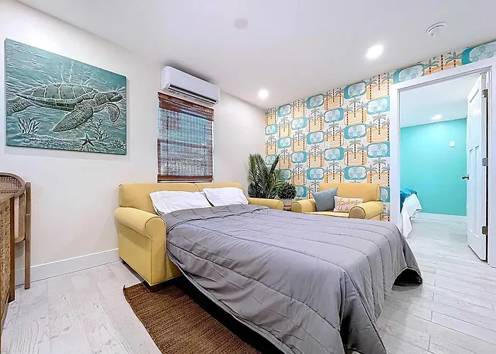 Just Beachy! One Bed One Bath Charmer Steps To Beach
