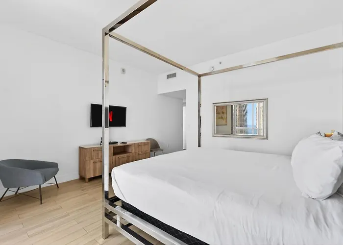 Spacious Vip Penthouse With Ocean & Intracoastal Views, Private Entry, Resort Amenities