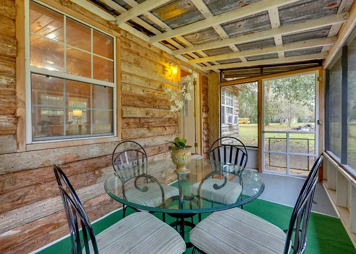 Fish, Boat & Explore: Cross Creek Cabin W/ Dock!