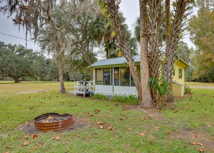 Hawthorne Angler'S Cabin W/ Lake + Dock Access!