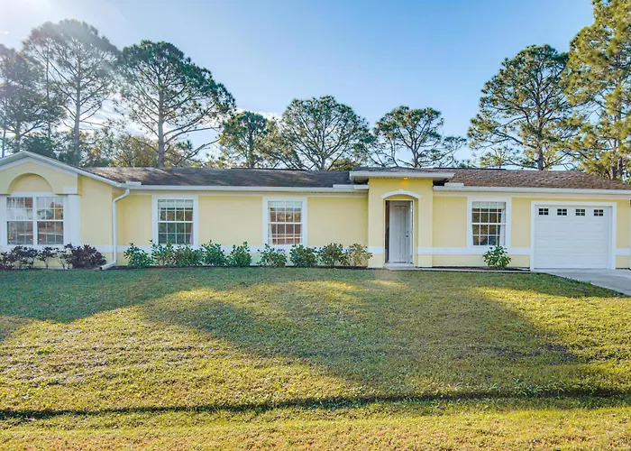 Peaceful Palm Bay Retreat W/ Spacious Yard!