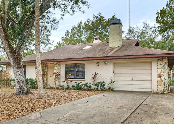 Private Dock: Canal-Front Homosassa Home!
